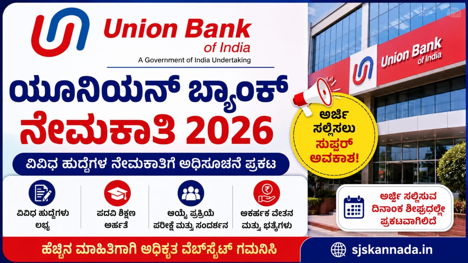 Union Bank Recruitment 2026